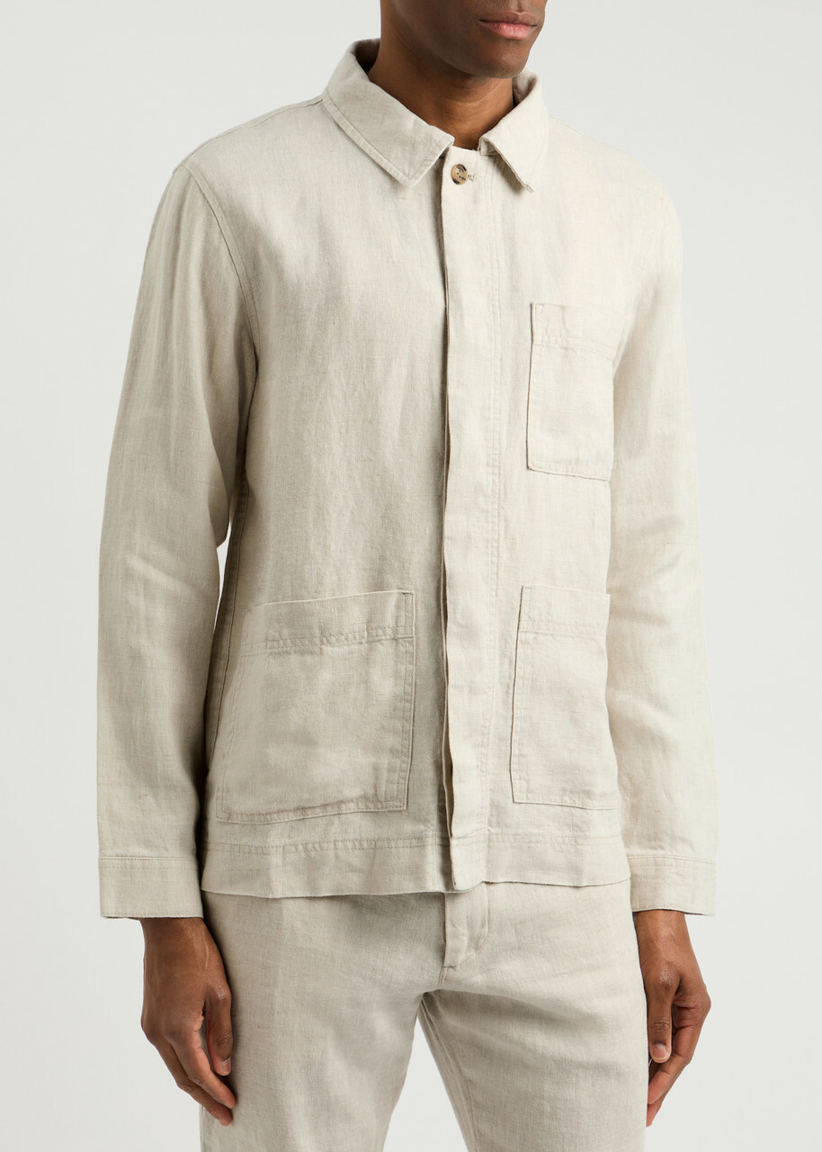 NN07 Olav Linen Jacket Beige NN07