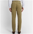 MAN 1924 - George Linen and Cotton-Blend Suit Trousers - Green