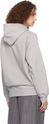 GANNI Gray Tiger Hoodie