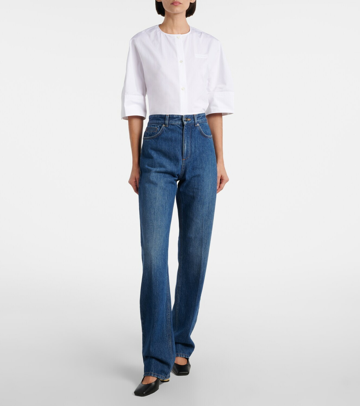 Givenchy Mid-rise straight jeans