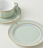 Ginori 1735 Diva set of 2 porcelain teacups and saucers