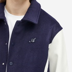 Axel Arigato Men's Bay Varsity Jacket in Navy