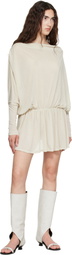 Belle Anna Gray Alder Minidress