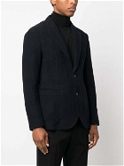 EMPORIO ARMANI - Wool Single-breasted Blazer Jacket