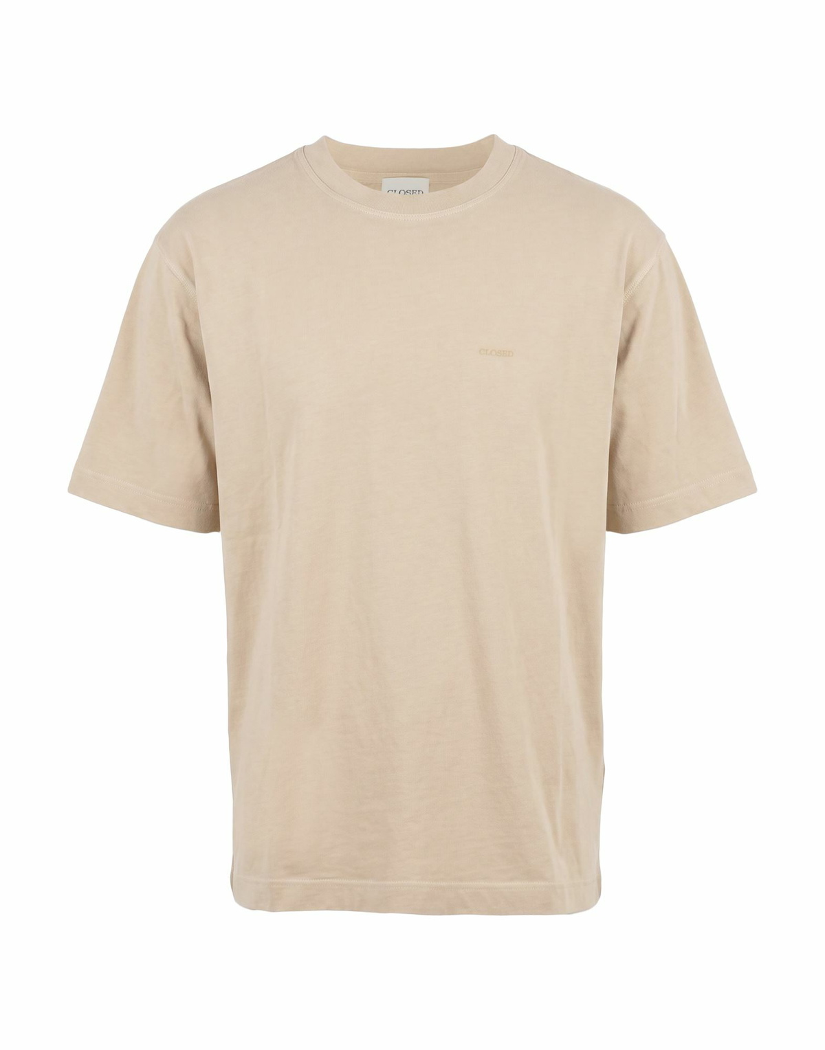 Closed Mens T-shirt in Beige