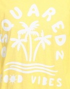 Dsquared2 Mens T-shirt in Yellow