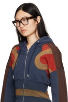 LOEWE Brown Anagram Glasses