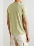 Folk - Garment-Dyed Cotton-Jersey T-Shirt - Green