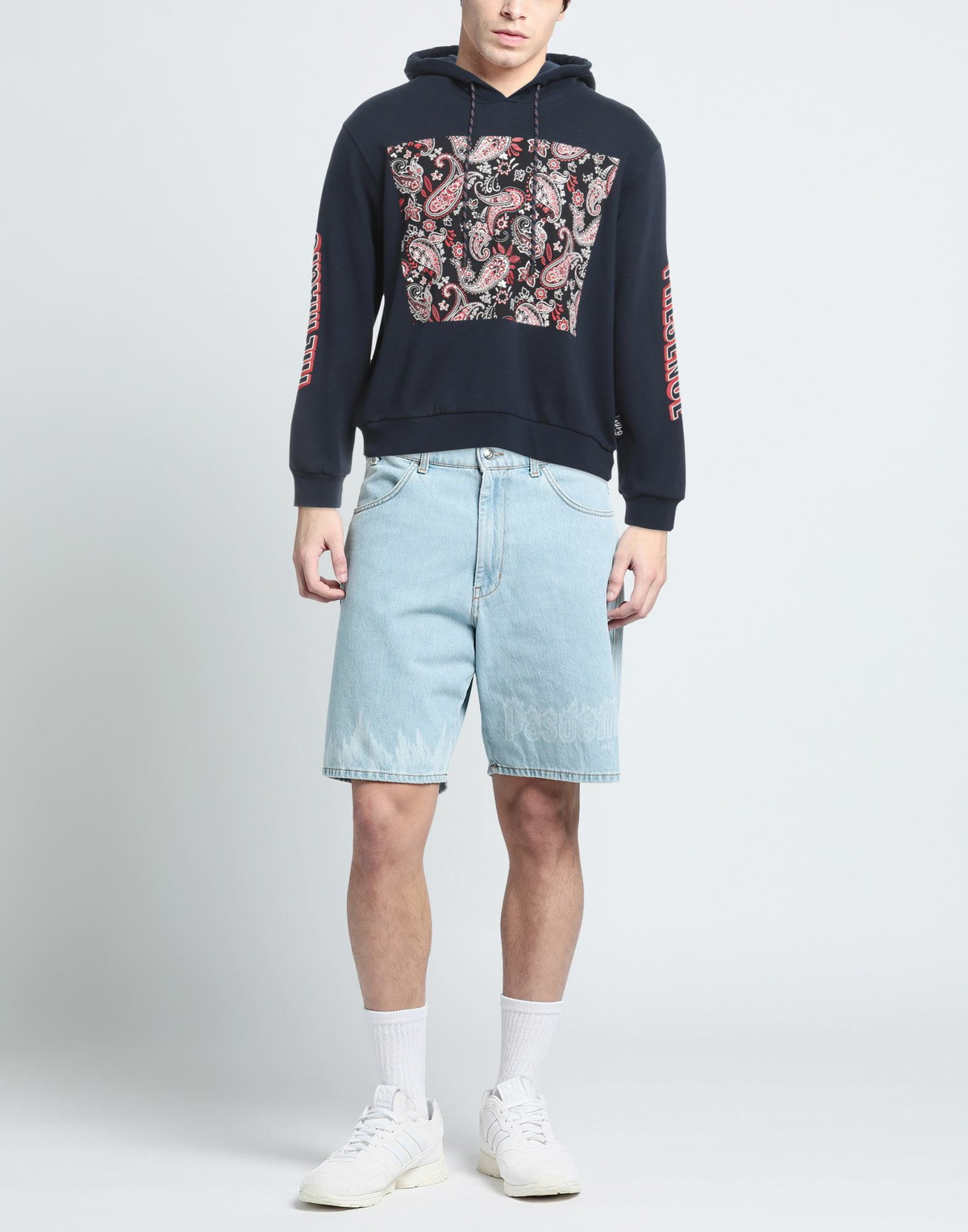 Etro Mens Sweatshirt Midnight in Blue
