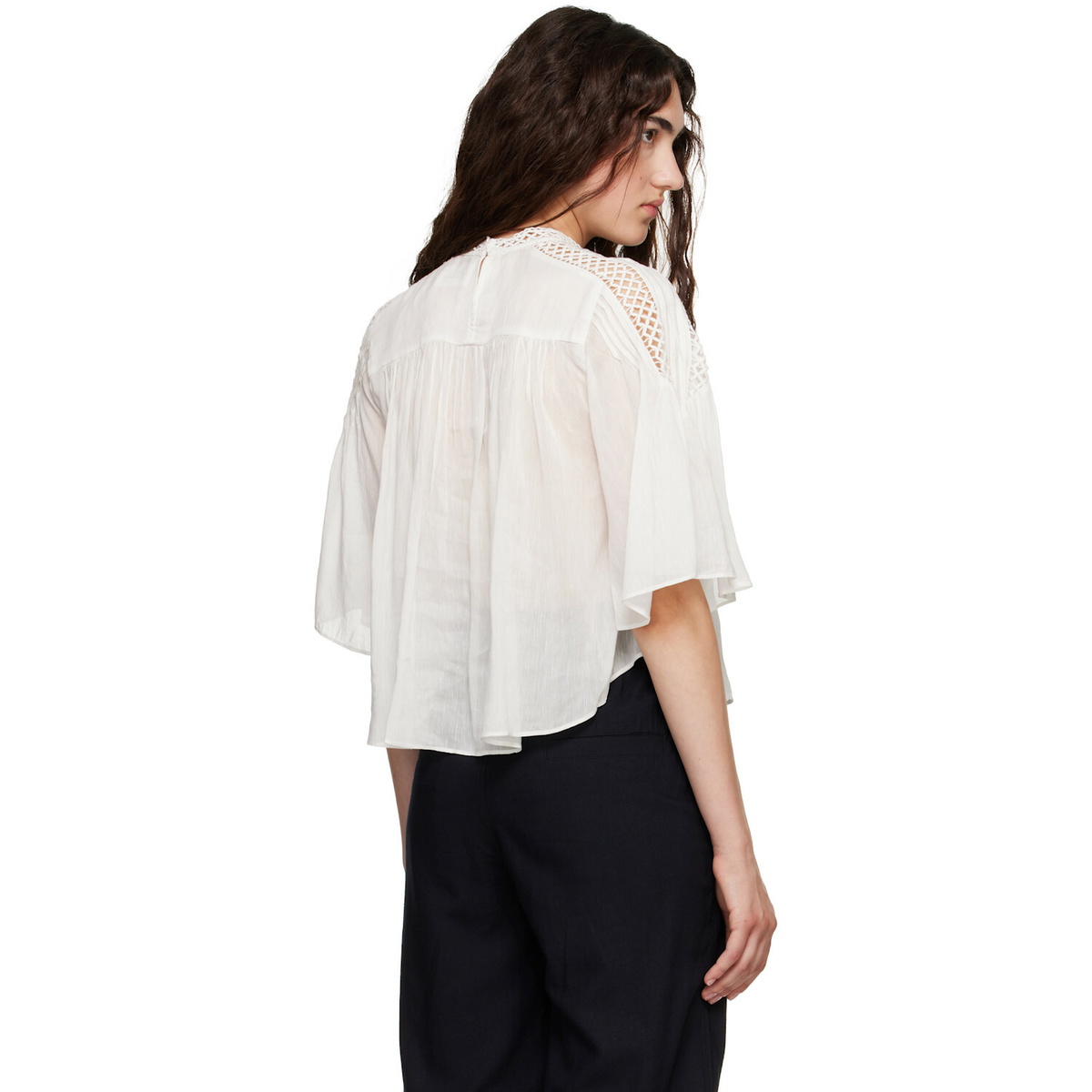 Isabel Marant Etoile White Parina Blouse