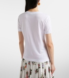 Dolce&Gabbana Printed cotton jersey T-shirt