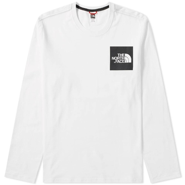 Photo: The North Face Long Sleeve Fine Tee White