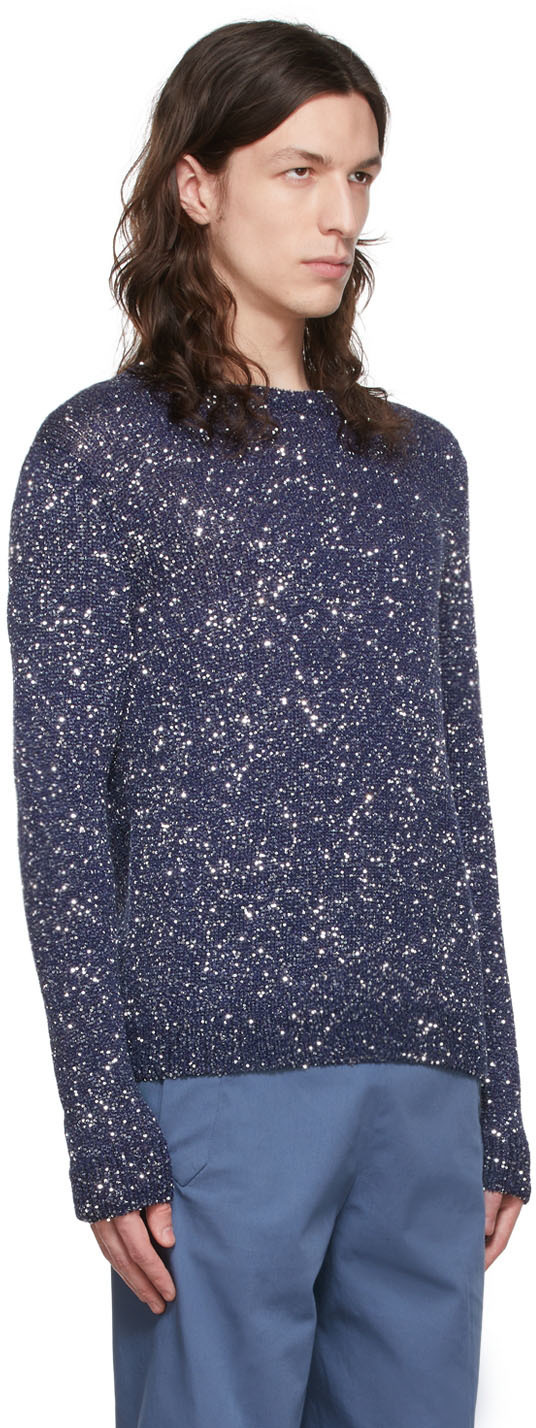 Stella McCartney Navy Nylon Sweater