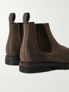 George Cleverley - Jason II Waxed-Leather Chelsea Boots - Brown