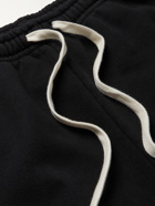 CAMP HIGH - Counselor Logo-Print Loopback Cotton-Jersey Sweatpants - Black