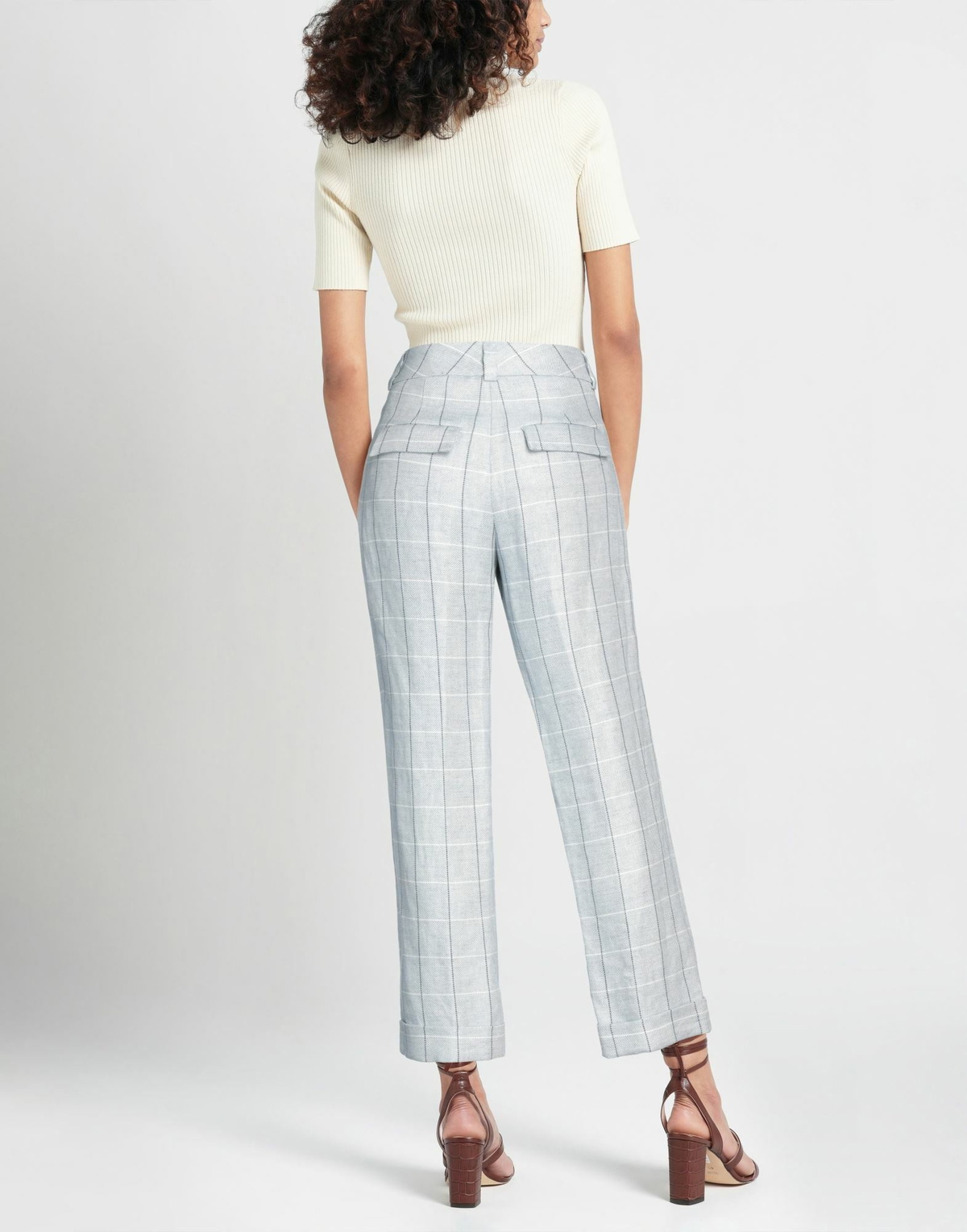 Peserico Womens Pants in Sky blue