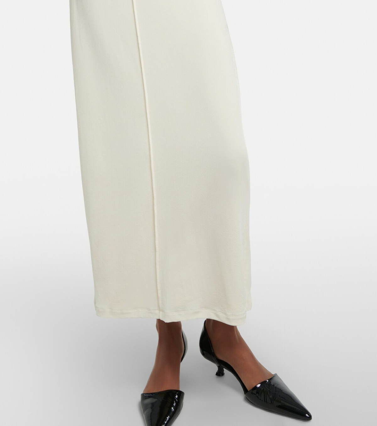 Khaite - Devon crpe jersey midi dress Khaite