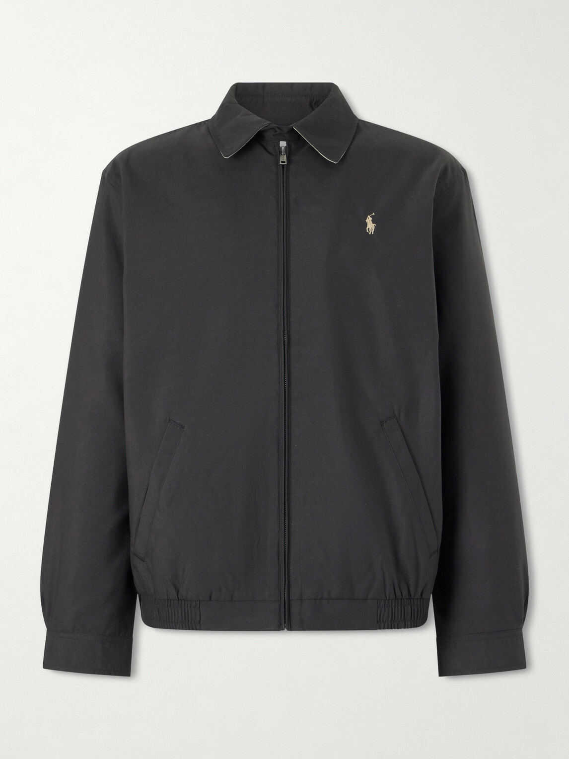 Polo Ralph Lauren - Bi-Swing Logo-Embroidered Recycled Shell Jacket - Black