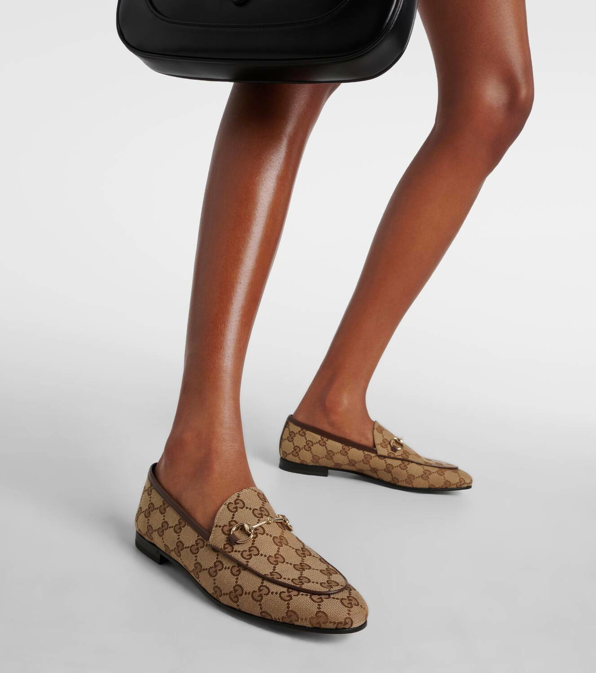 Gucci Jordaan GG キャンバス ローファー Gucci Jordaan Horsebit GG canvas loafers Gucci