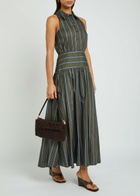 Staud Timmy Beaded Shoulder bag - Dark Brown - One Size