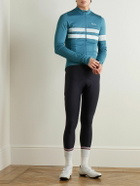 Rapha - Brevet Windblock Panelled Recycled Cycling Jersey - Blue