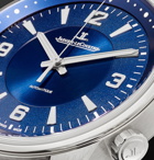 JAEGER-LECOULTRE - Polaris Automatic Stainless Steel and Leather Watch, Ref. No. Q3848422 - Blue