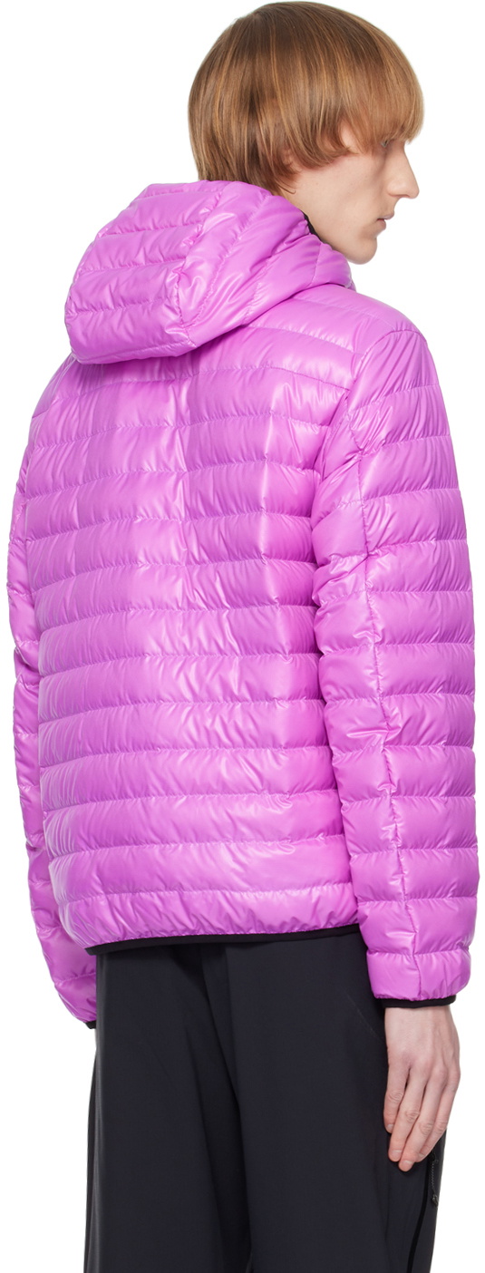 【muguet】frill ribbon down jacket pink Miu Miu Down Jacket with Ribbon in Pink Nylon ref.1126491