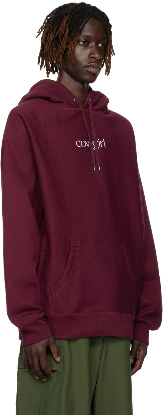 Cowgirl Blue Co Burgundy Embroidered Hoodie