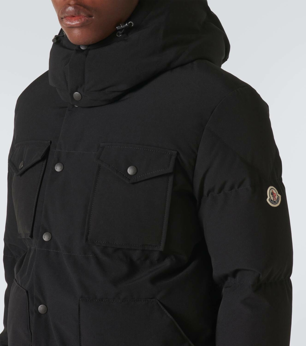MONCLER | FORNAS DOWN JACKET BLACK ダウン Black Fornas Hooded Short Down Jacket - Short Down Jackets