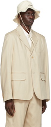 Jacquemus Beige 'La Veste Bacio' Blazer