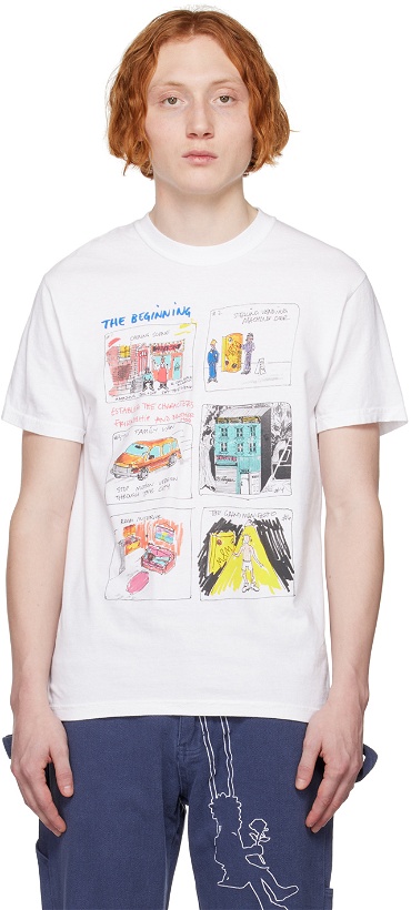 Photo: KidSuper White Screenplay T-Shirt