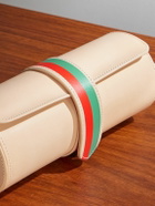 Rapport London - laCalifornienne Striped Leather Three-Watch Roll