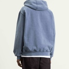 By Parra Men's Not Fade Away Zip Hoodie in Washed Dark Grey