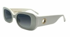 Linda Farrow Lola - White Sunglasses