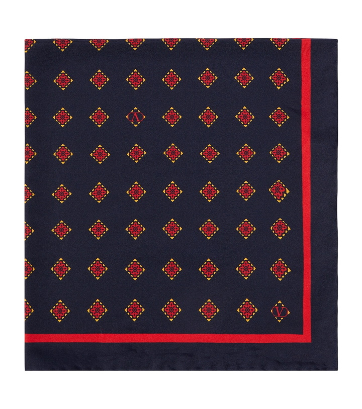 Photo: Valentino Garavani Opticool silk scarf