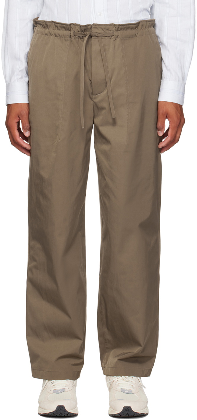 HGBB STUDIO Brown Jin Trousers