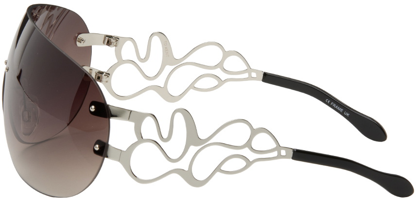 VAILLANT Silver & Brown TD Kent Edition Piscine Sunglasses