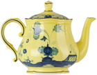 Ginori 1735 Yellow Oriente Italiano Teapot