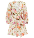 Zimmermann - Pattie floral cotton minidress