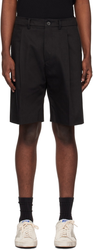 Photo: Golden Goose Black Cotton Shorts