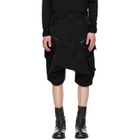 Julius Black Tactical Kite Shorts