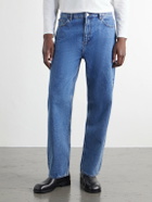 FRAME - The Relaxed Straight-Leg Jeans - Blue