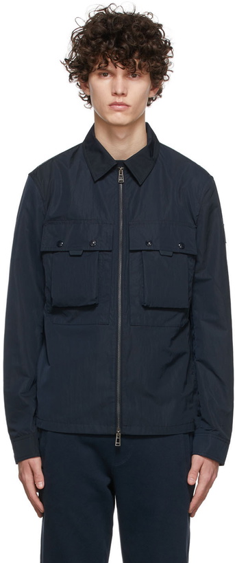 Photo: Belstaff Navy Tactical Jacket