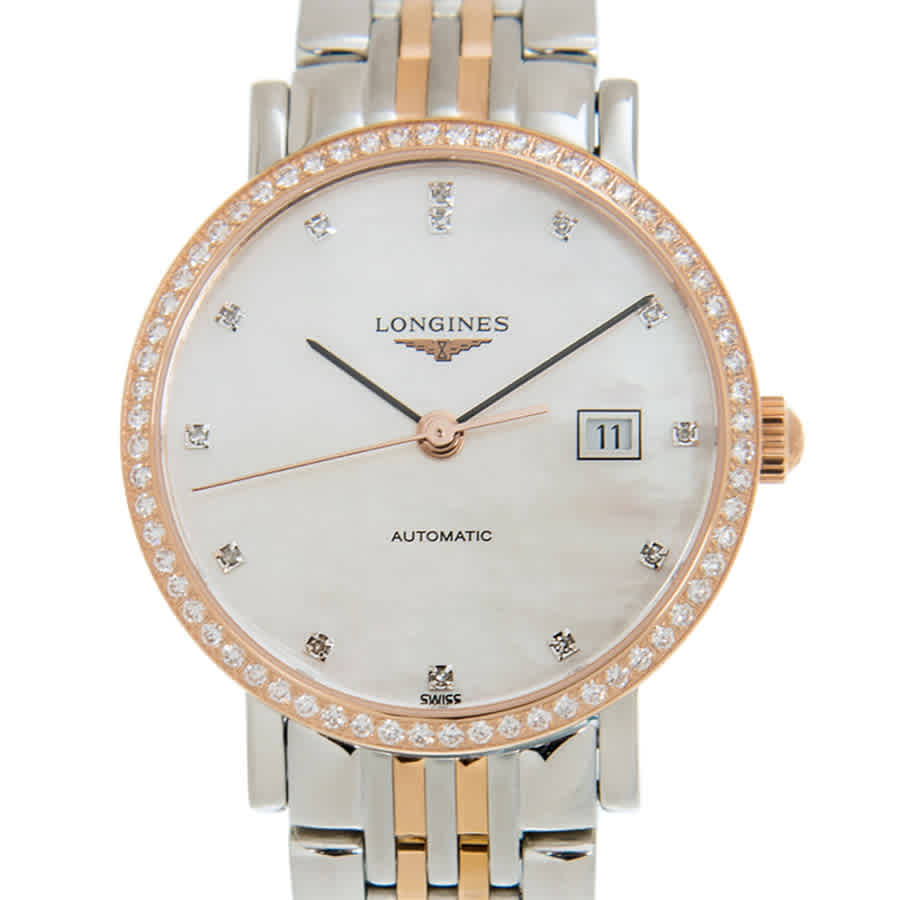 Longines Elegant White Dial Ladies Watch L4.310.5.88.7