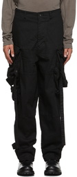 Julius Black Gas Mask Cargo Pants