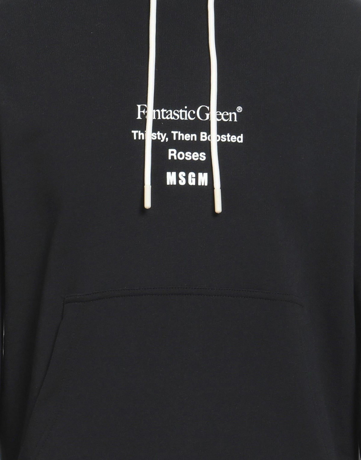 Msgm Mens Sweatshirt in Black