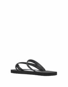 Neil Barrett Womens Thong sandal in Black