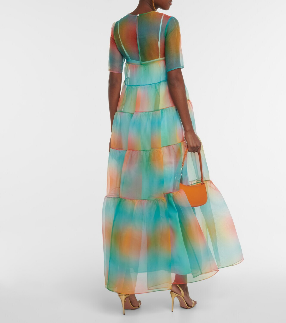 Staud - Hyacinth tiered maxi dress