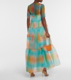 Staud - Hyacinth tiered maxi dress