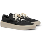 Fear of God - Leather, Nubuck and Mesh Sneakers - Black